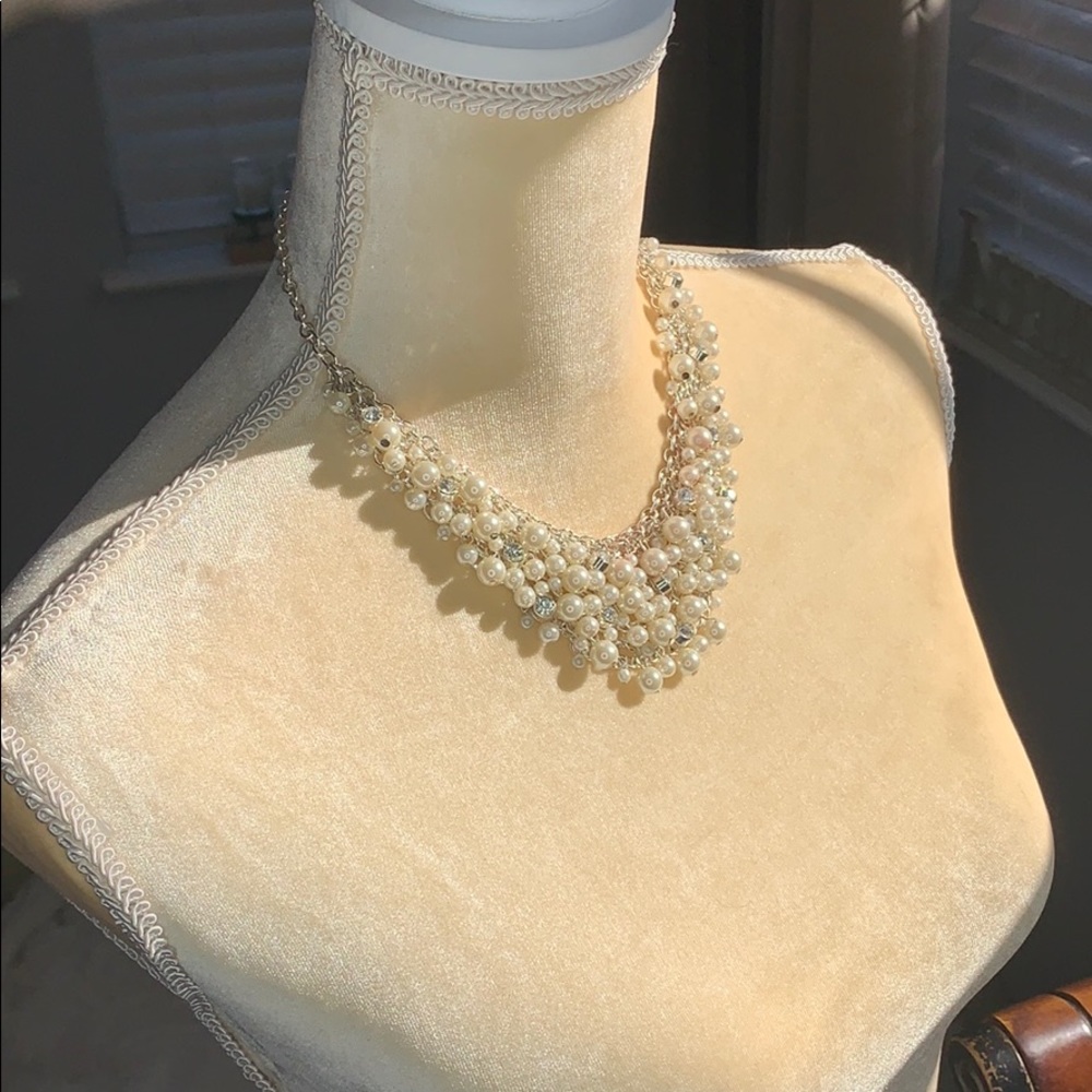 Beautiful Pearl & Diamond Necklace! ♥️